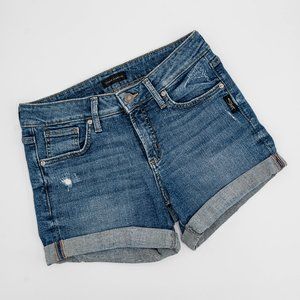 Silver Jeans Boyfriend Short Size 26